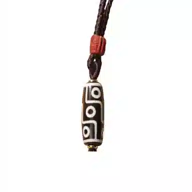 琢玉居 九眼天珠项链藏式民族风挂件百搭#好运 琉璃 吊坠 男女同款情侣款