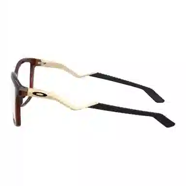 Oakley Good Luck Square Optical Frame Amber