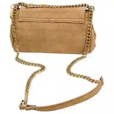 ZARA Mini Leather Shoulder Bag Brown