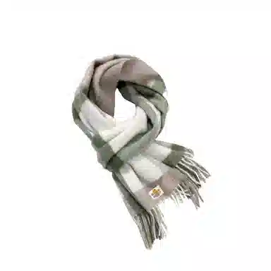 加菲猫家族 冬季防寒绵羊毛高级氛围感简约时尚百搭保暖 绒线围巾 男女同款情侣款