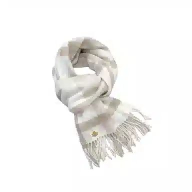 加菲猫家族 冬季防寒绵羊毛高级氛围感简约时尚百搭保暖 绒线围巾 男女同款情侣款