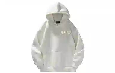 SOIEPLUS Retro Dog Logo Hoodie