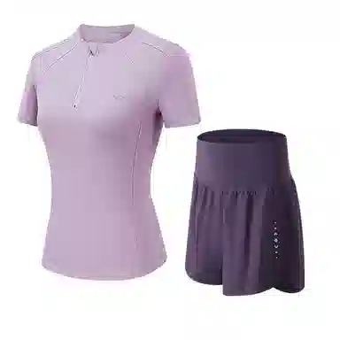 百思绒  时尚简约轻便  健身套装  女款