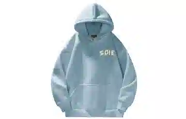 SOIEPLUS Retro Dog Logo Hoodie