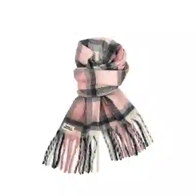 加菲猫家族 秋冬季高级氛围感多巴胺色系百搭蓬松柔软亲肤保暖 绒线围巾 男女同款情侣款