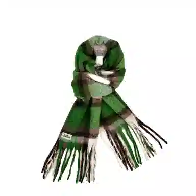 加菲猫家族 秋冬季高级氛围感多巴胺色系百搭蓬松柔软亲肤保暖 绒线围巾 男女同款情侣款