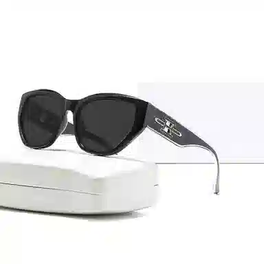 无限兔 猫眼防紫外线高级感潮流开车驾驶女款显脸小 太阳眼镜  男女同款情侣款