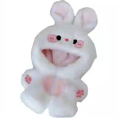 启启 狐狸兔子 可爱呆萌 娃衣着替