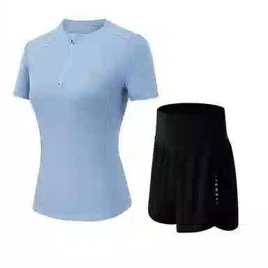 百思绒  时尚简约轻便  健身套装  女款