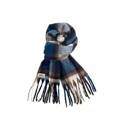 加菲猫家族 秋冬季高级氛围感多巴胺色系百搭蓬松柔软亲肤保暖 绒线围巾 男女同款情侣款