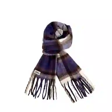 加菲猫家族 秋冬季高级氛围感多巴胺色系百搭蓬松柔软亲肤保暖 绒线围巾 男女同款情侣款