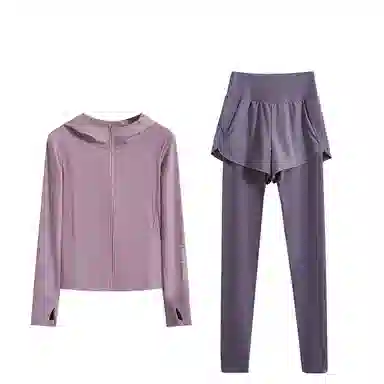 百思绒  舒适跑步训练运动  瑜伽套装  女款