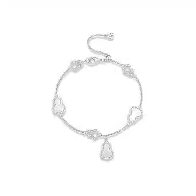 【S925纯银 福禄相随 】 七七银饰 新中式葫芦吉祥 精致百搭 轻奢贵气高级感古典简约风国潮设计#好运  银 手链 女款