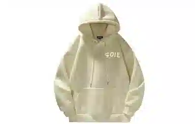 SOIEPLUS Retro Dog Logo Hoodie