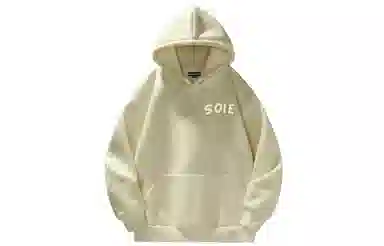 SOIEPLUS Retro Dog Logo Hoodie