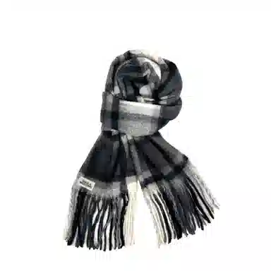 加菲猫家族 秋冬季高级氛围感多巴胺色系百搭蓬松柔软亲肤保暖 绒线围巾 男女同款情侣款