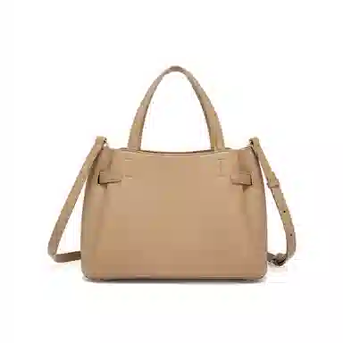 红蜻蜓 高级感小众潮流时尚百搭单肩斜挎包 合成革 手提包 常规 女款 黑色/卡其色