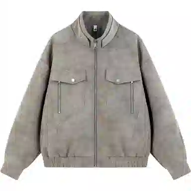 struggle vintage95 Cleanfit Leather Jacket