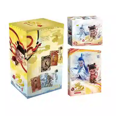 Kayou Nezha Demon Child Movie Collectible Cards Flame Pack