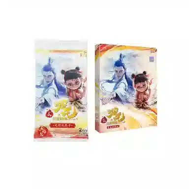 Kayou Nezha Demon Child Movie Collectible Cards Flame Pack