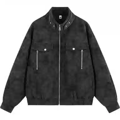 struggle vintage95 Cleanfit Leather Jacket