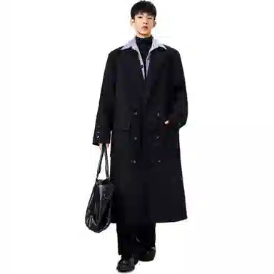 MADONA Double-Breasted Wool Coat