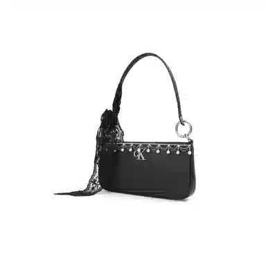 Calvin Klein Pearl Chain Shoulder Bag