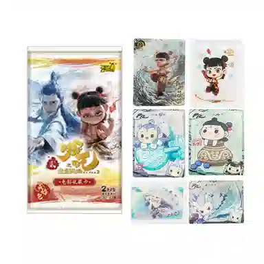 Kayou Nezha Demon Child Movie Collectible Cards Flame Pack