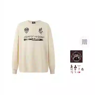 Juice Wrld FW25 Henley Waffle Long Sleeve
