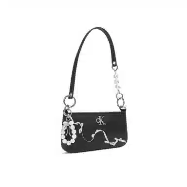 Calvin Klein Pearl Chain Shoulder Bag