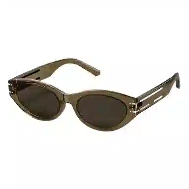 薇尚 窄框个性潮流猫眼小框欧美高级感街拍出片方圆脸显瘦复古防晒防紫外线 太阳眼镜 男女同款情侣款