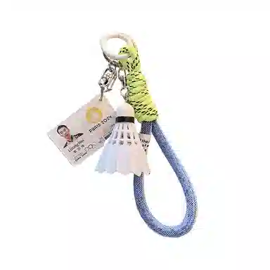 玄唐 志田千阳桃天贤斗安塞龙李梓嘉超级丹拿督奥运会赛卡羽球人钥匙扣包包挂件#好运 亚克力 配饰 男女同款情侣款