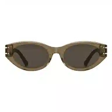 薇尚 窄框个性潮流猫眼小框欧美高级感街拍出片方圆脸显瘦复古防晒防紫外线 太阳眼镜 男女同款情侣款