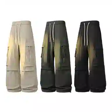 金盾 春秋潮流情侣款休闲裤 男女同款