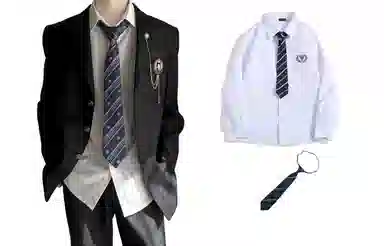 DK Uniform Single-Breasted Blazer