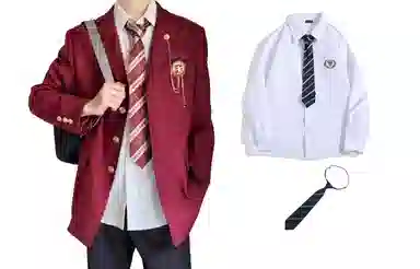 DK Uniform Single-Breasted Blazer
