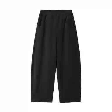 佐丹奴 破骨松紧腰针织阔腿长裤休闲裤 女款