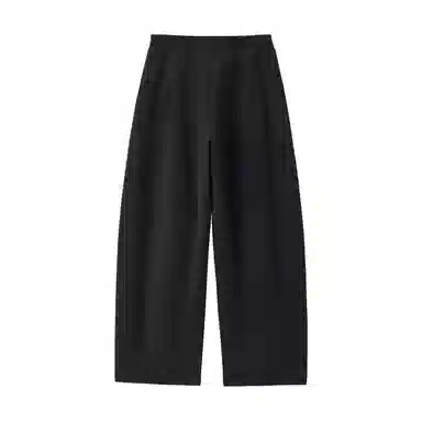 佐丹奴 破骨松紧腰针织阔腿长裤休闲裤 女款