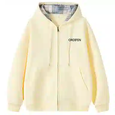 欧迪芬 字母宽松连帽适中长袖卫衣 女款