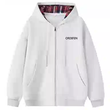 欧迪芬 字母宽松连帽适中长袖卫衣 女款