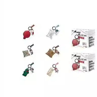 POP MART Hirono Silent Drama Series Blind Box Keychain