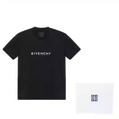 Givenchy SS21 Reverse Logo T-Shirt Black