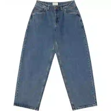 Dime MTL FW25 Loose Fit Washed Denim Pants
