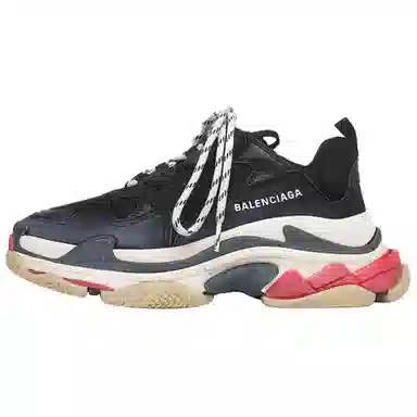 Balenciaga Triple S Black Red