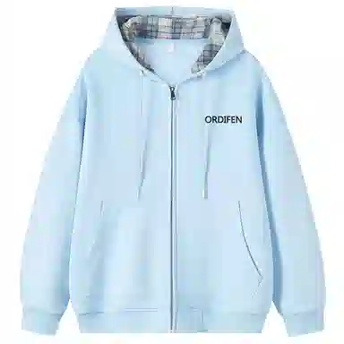 欧迪芬 字母宽松连帽适中长袖卫衣 女款