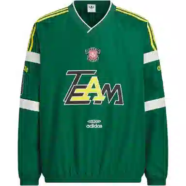 adidas originals FW25 TEAM WOVEN PULLOVER logo