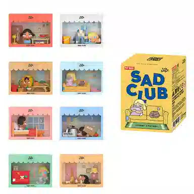 POP MART Crybaby Sad Club Series Blind Box