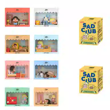 POP MART Crybaby Sad Club Series Blind Box