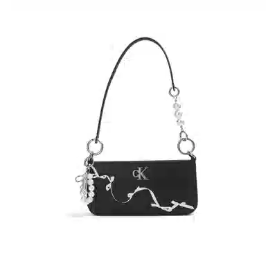 Calvin Klein Pearl Chain Shoulder Bag