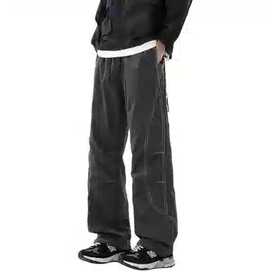 金盾 秋季情侣款工装休闲裤 男女同款